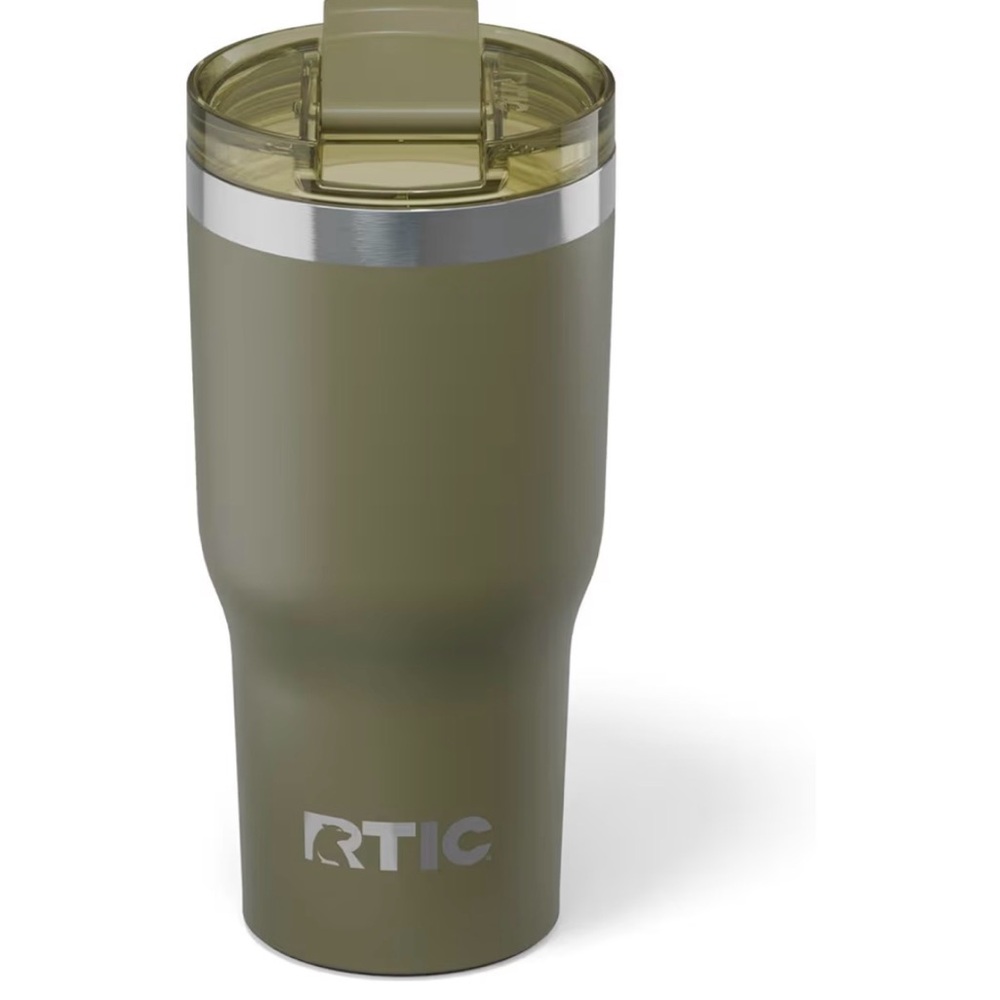 RTIC Olive Green Travel Tumbler